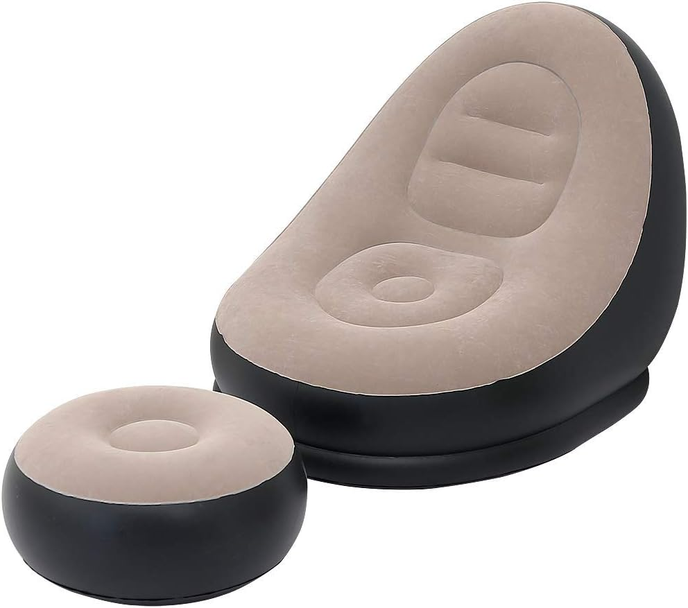 2Pcs Lazy Sofa Inflatable Chai - Bonsai Garden Bench のレビューと価格
