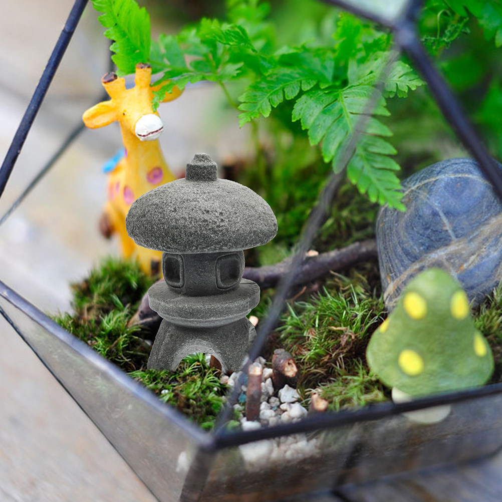 2Pcs Tower Pagoda Statues Japa - Japanese Garden Bonsai のレビューと価格