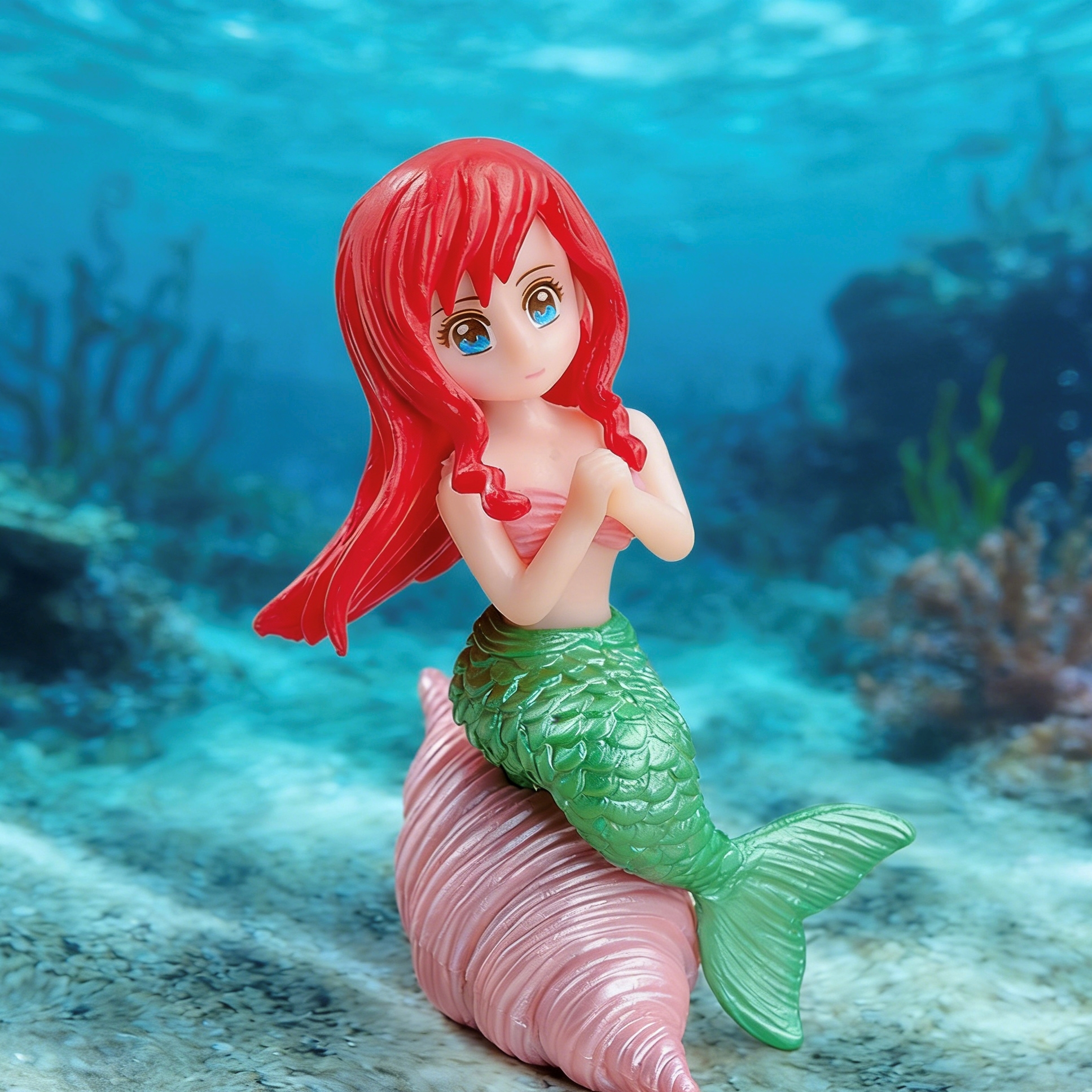 Mermaid Sculpture Mini Figurin - Bonsai Garden Bench のレビューと価格