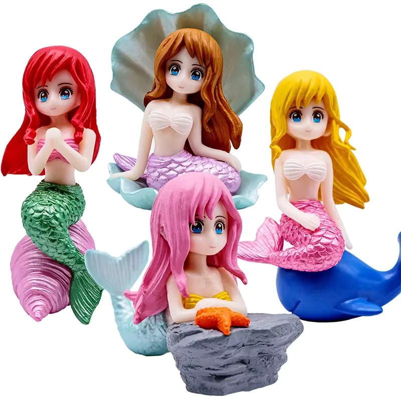 Mermaid Sculpture Mini Figurin - Bonsai Garden Bench のレビューと価格