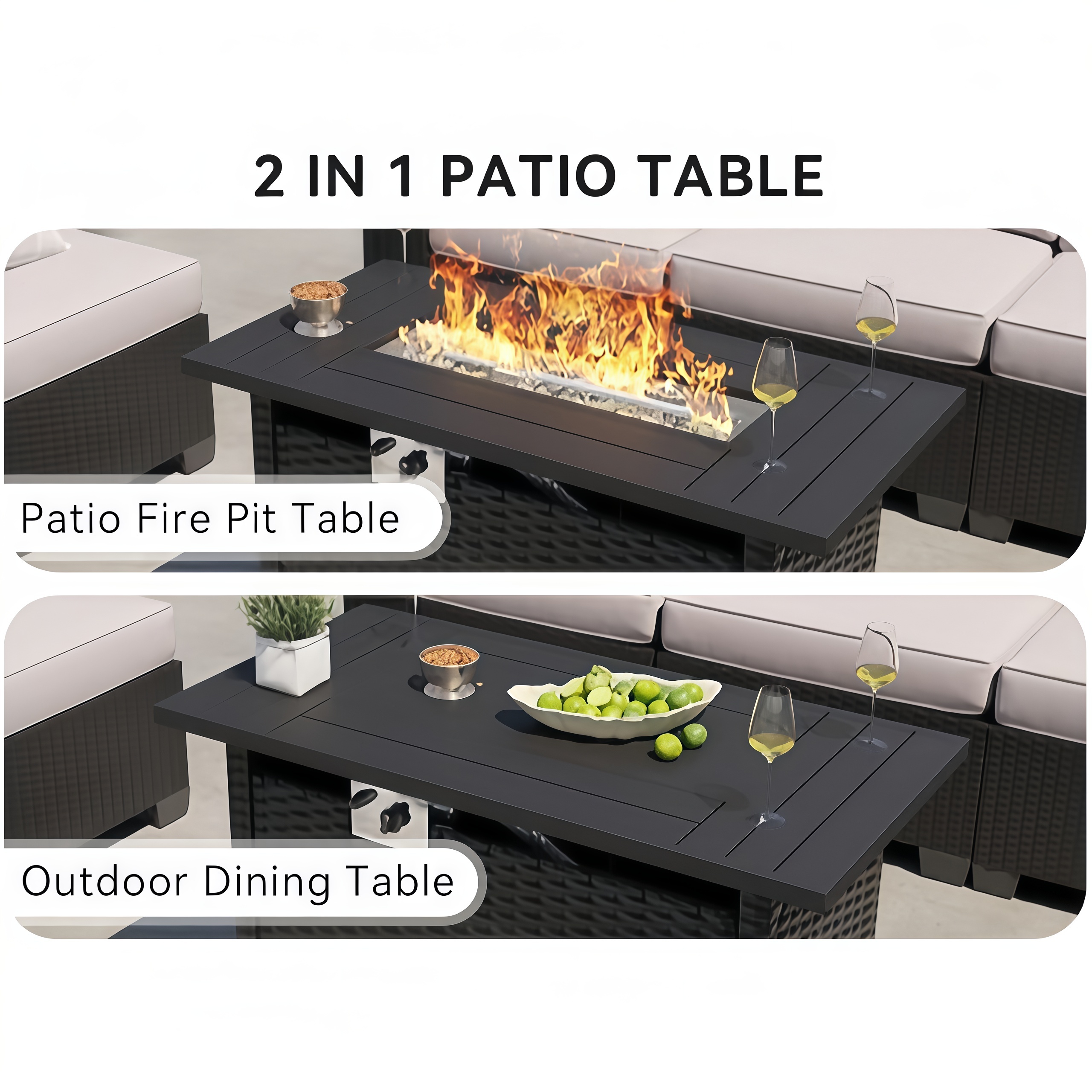 Nordivale 44'' Outdoor Wicker  - Bonsai Garden Bench のレビューと価格