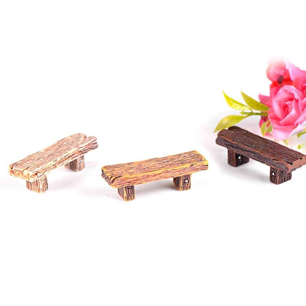 1PC Mini Wooden Park Bench Cha - Bonsai Garden Bench のレビューと価格
