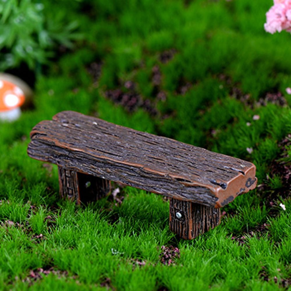 1PC Mini Wooden Park Bench Cha - Bonsai Garden Bench のレビューと価格