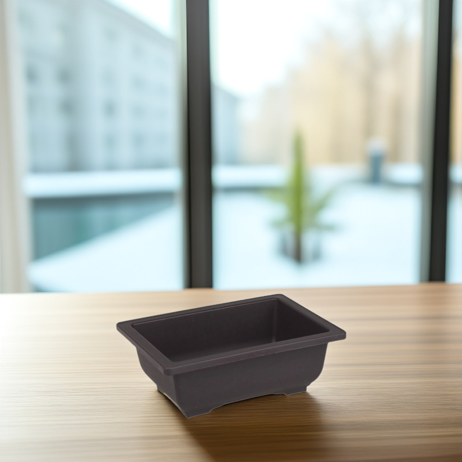 4Pcs Rectangular Plastic Flowe - Bonsai Garden Decor のレビューと価格