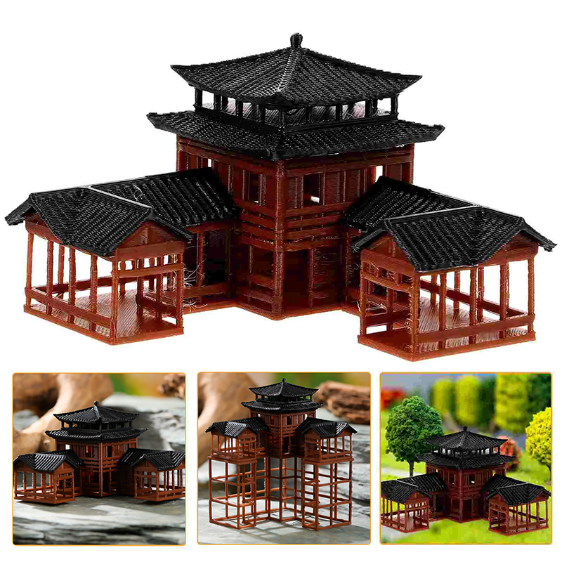 Ancient Building Model Miniatu - Japanese Garden Bonsai のレビューと価格