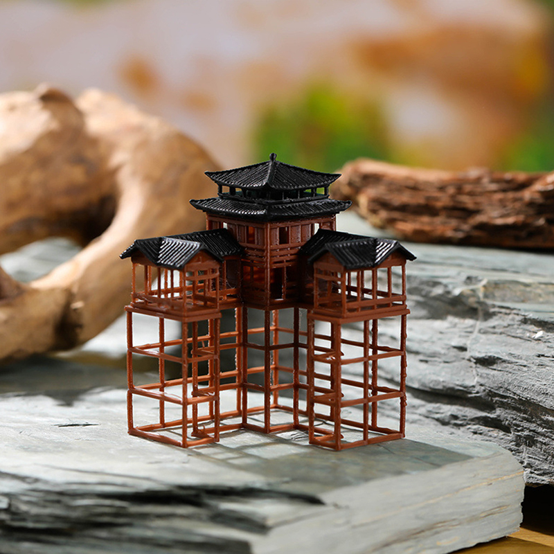 Ancient Building Model Miniatu - Japanese Garden Bonsai のレビューと価格
