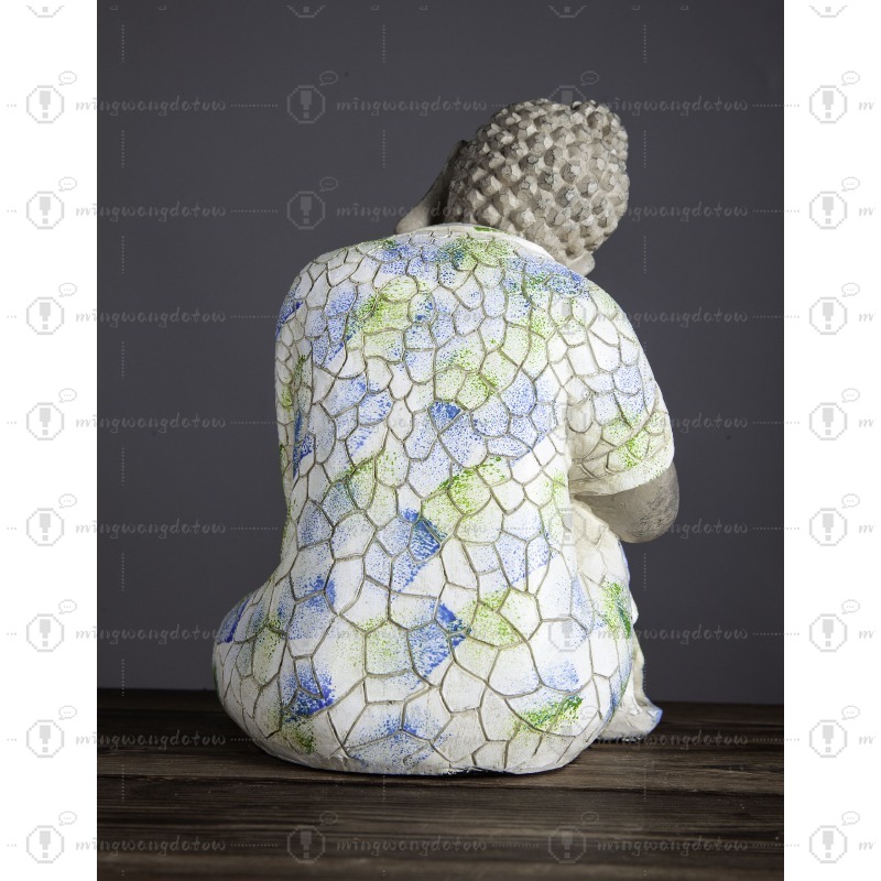 Mini Buddha Statue Ornament, N - Bonsai Garden Decor のレビューと価格