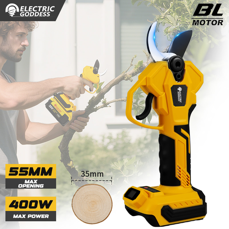 Brushless 55mm Electric Prunin - Bonsai Garden Tools のレビューと価格