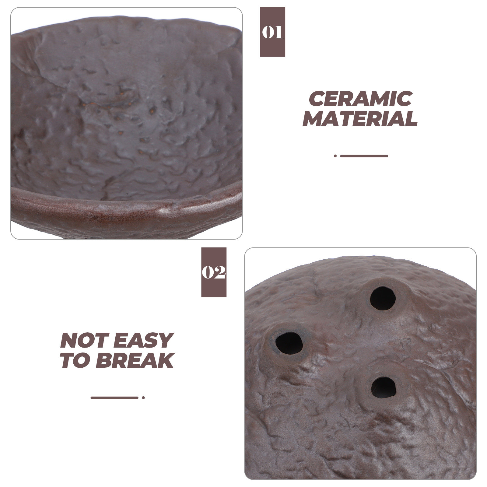 Round Ceramic Bonsai Pot Handm - Japanese Garden Bonsai のレビューと価格
