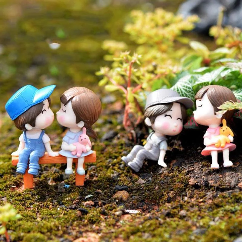 1 Pair of Sweet Lovers Couple  - Bonsai Garden Bench のレビューと価格
