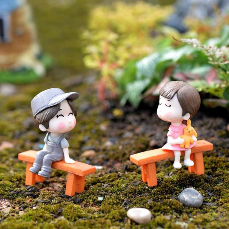 1 Pair of Sweet Lovers Couple  - Bonsai Garden Bench のレビューと価格