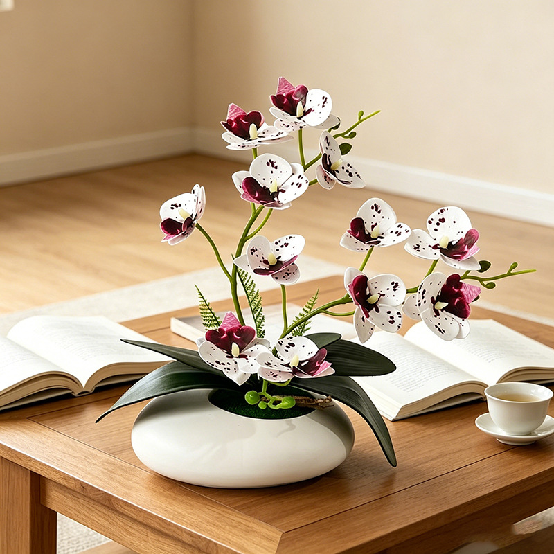 Butterfly Orchid 12 Flower Bon - Bonsai Garden Decor のレビューと価格