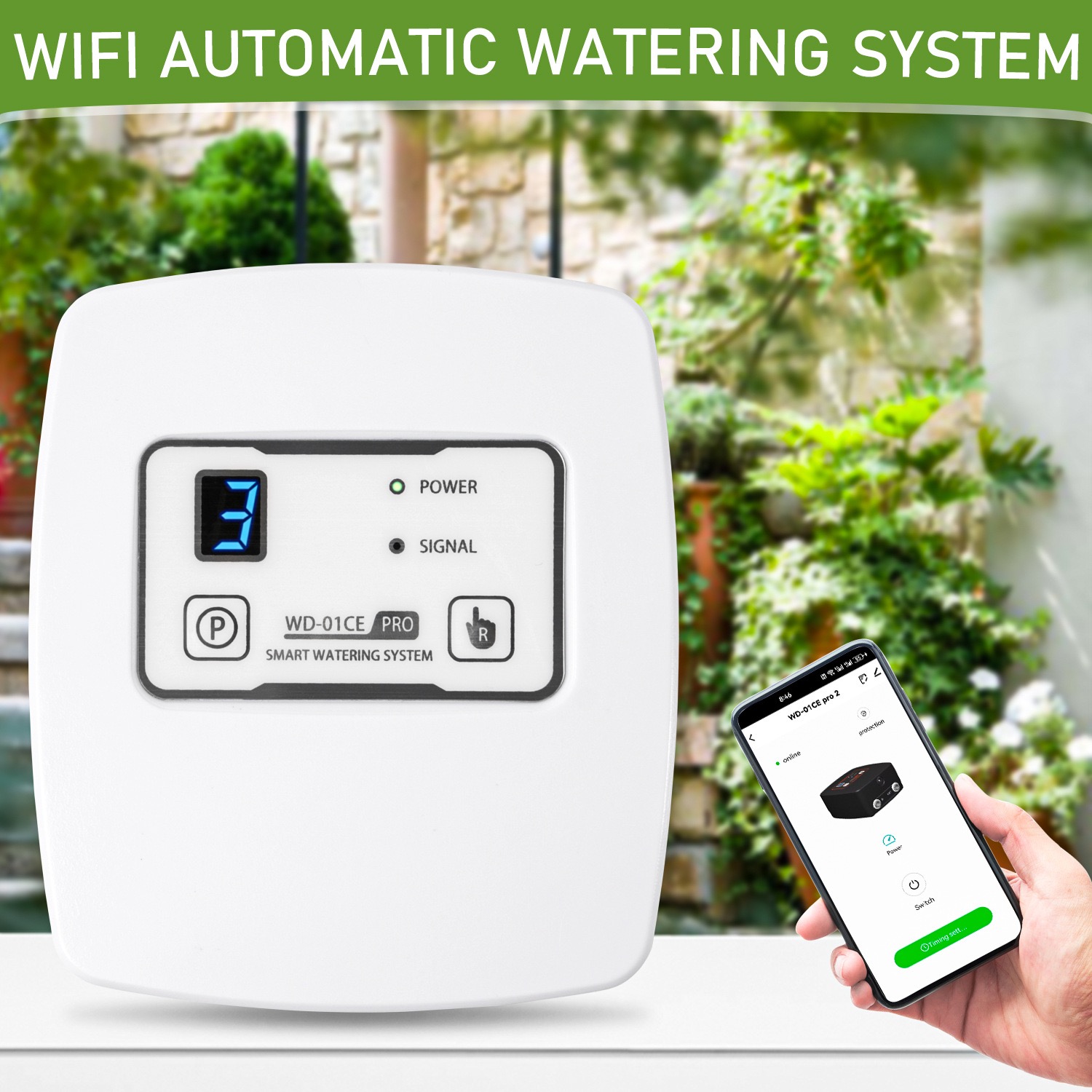Adjustable Drip Arrow WiFi Con - Bonsai Garden Timings のレビューと価格