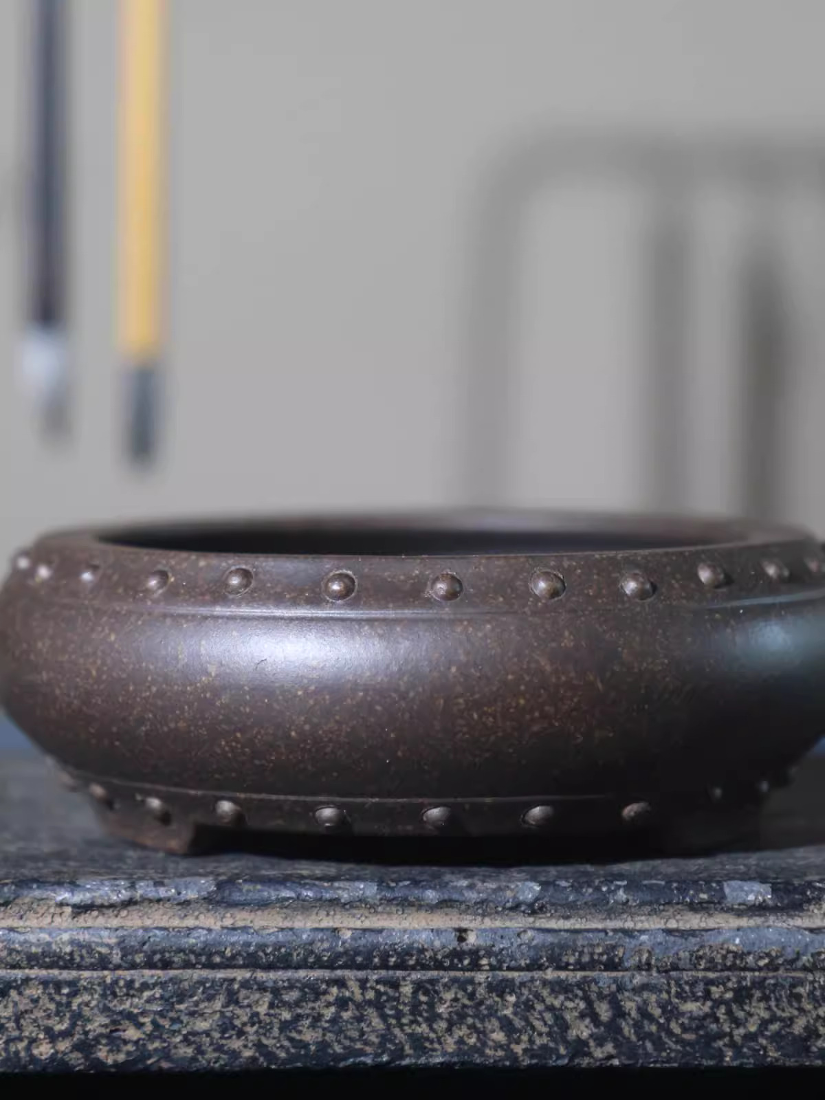 Ceramic Circle Bonsai Pot, Mad - Japanese Garden Bonsai のレビューと価格