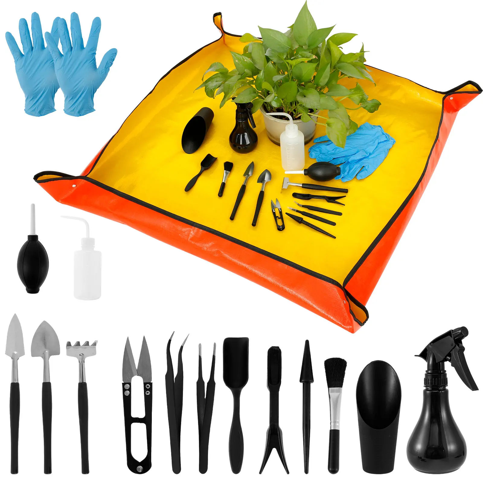 13/16Pcs Garden Succulent Plan - Bonsai Garden Tools のレビューと価格