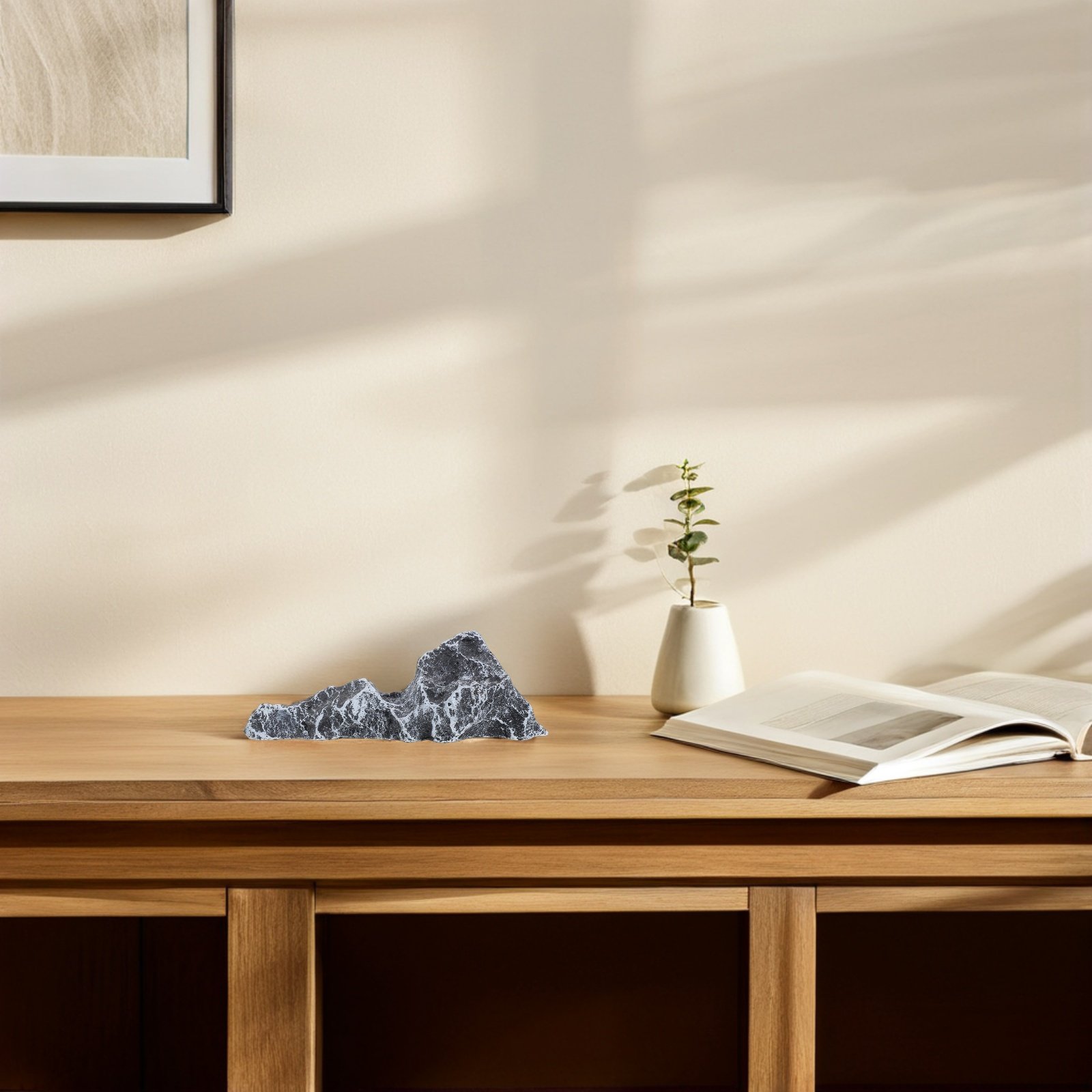 Fake Rockery Decor Artificial  - Zen Bonsai Garden Photos のレビューと価格