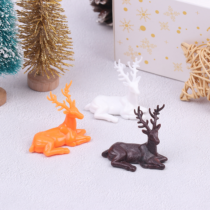 1PC Plastic Elk Deer Statue No - Bonsai Garden Bench のレビューと価格