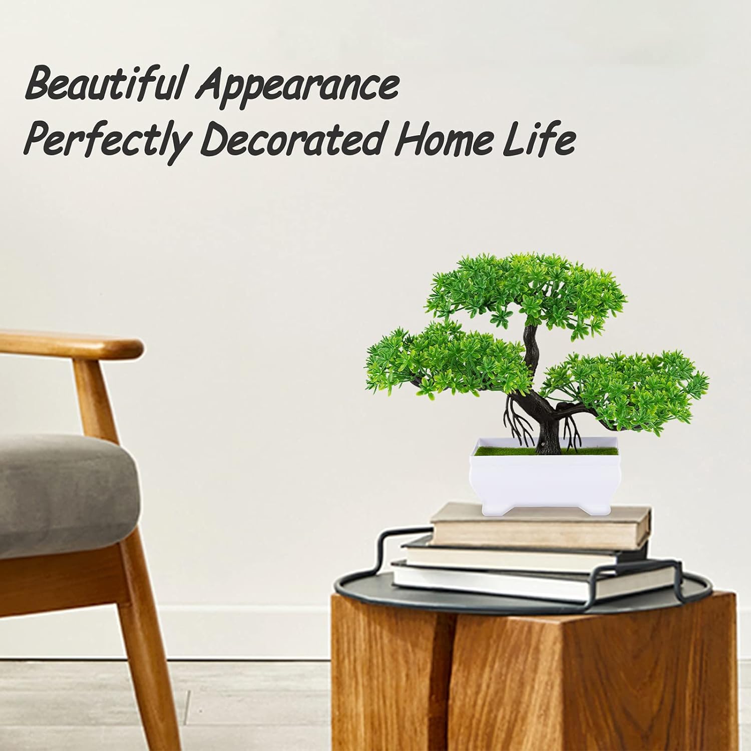 1Pcs Green Artificial Plants B - Bonsai Garden Bench のレビューと価格