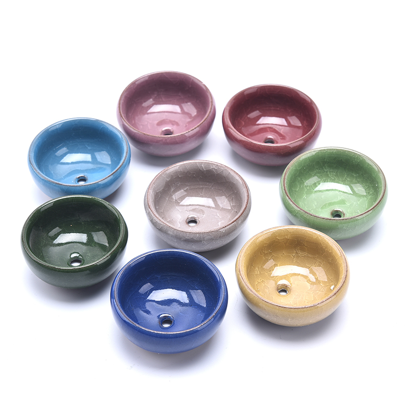 Cute Ice-Crack Glaze Flower Ce - Japanese Garden Bonsai のレビューと価格