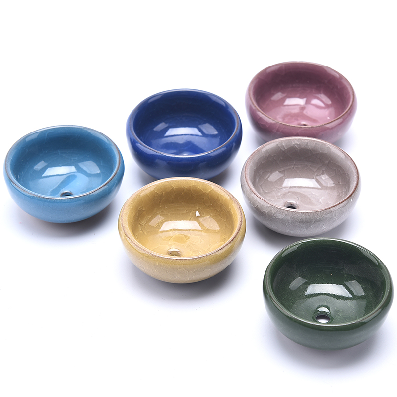 Cute Ice-Crack Glaze Flower Ce - Japanese Garden Bonsai のレビューと価格