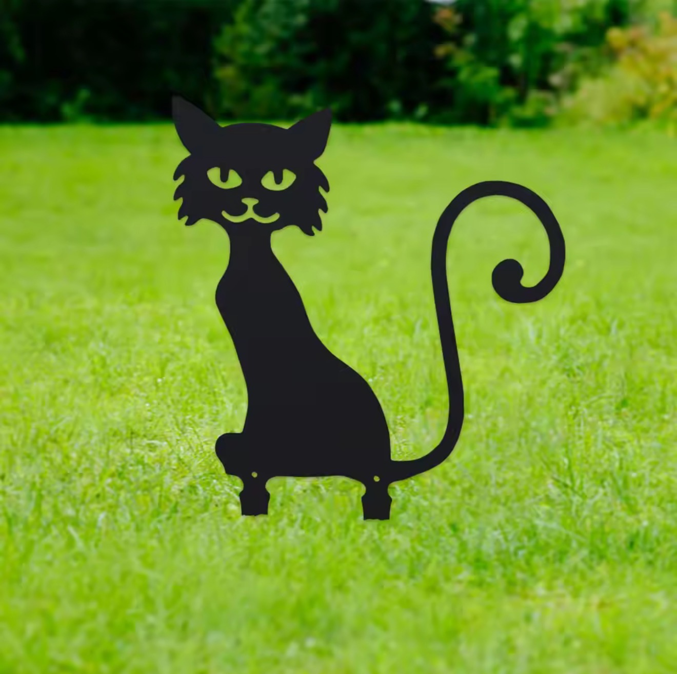 Charming Black Furry Kitten Me - Bonsai Garden Decor のレビューと価格