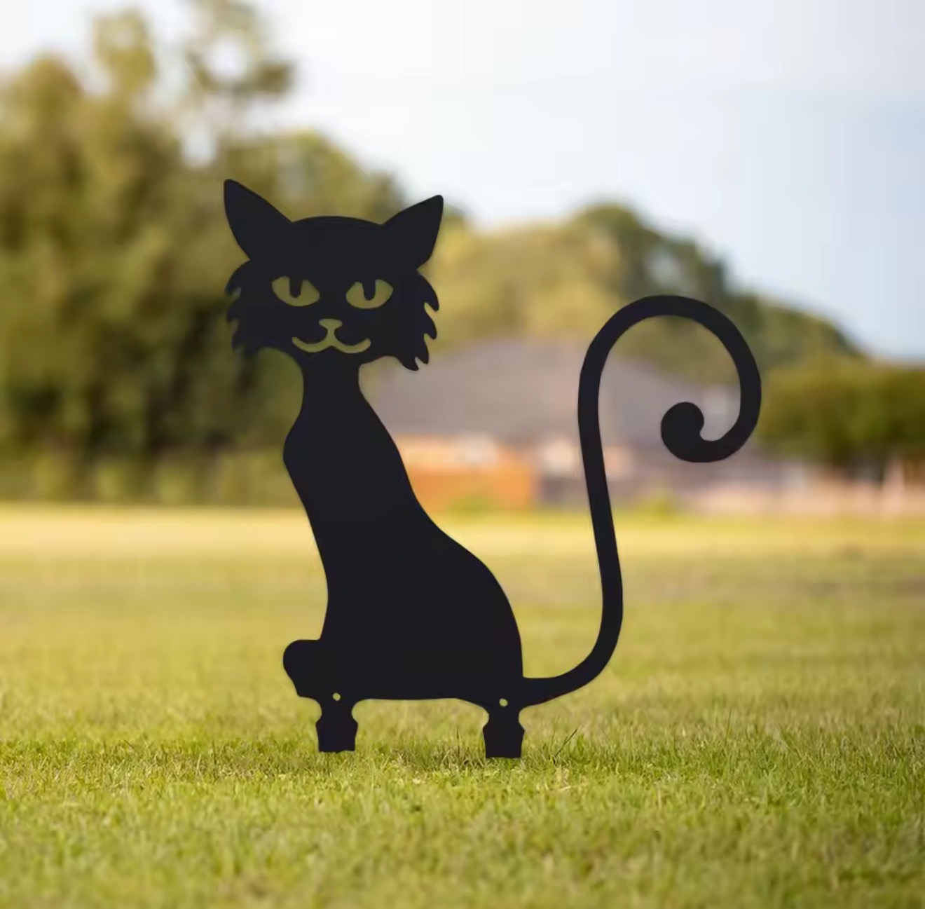 Charming Black Furry Kitten Me - Bonsai Garden Decor のレビューと価格