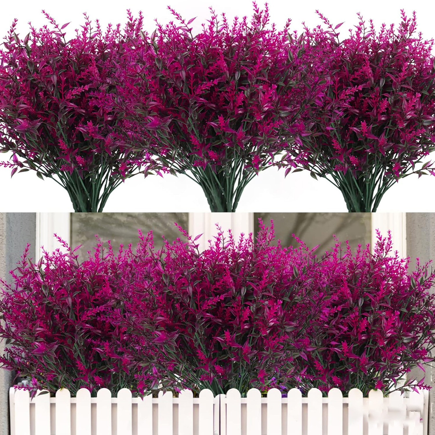 Artificial Flowers Plastic Lav - Bonsai Garden Decor のレビューと価格