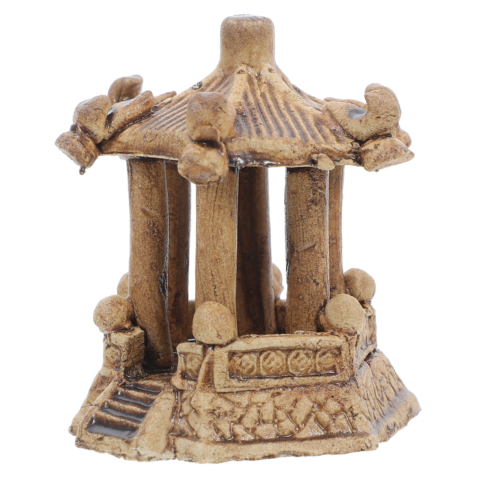 Miniature Ceramic Hexagonal Pa - Bonsai Garden Decor のレビューと価格