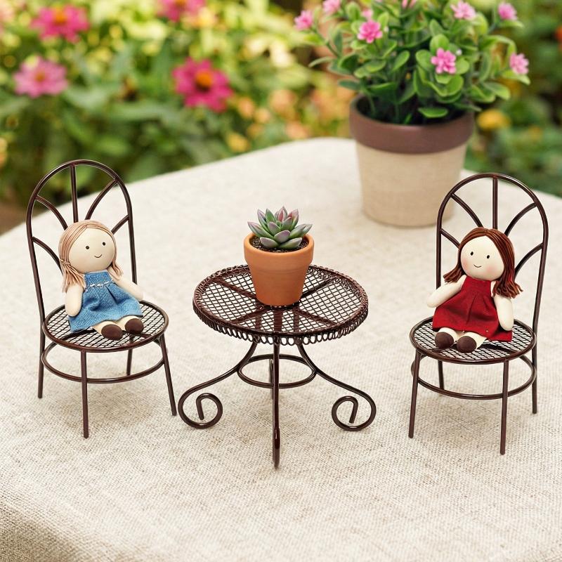 1/3Pcs Dollhouse Garden Displa - Bonsai Garden Bench のレビューと価格