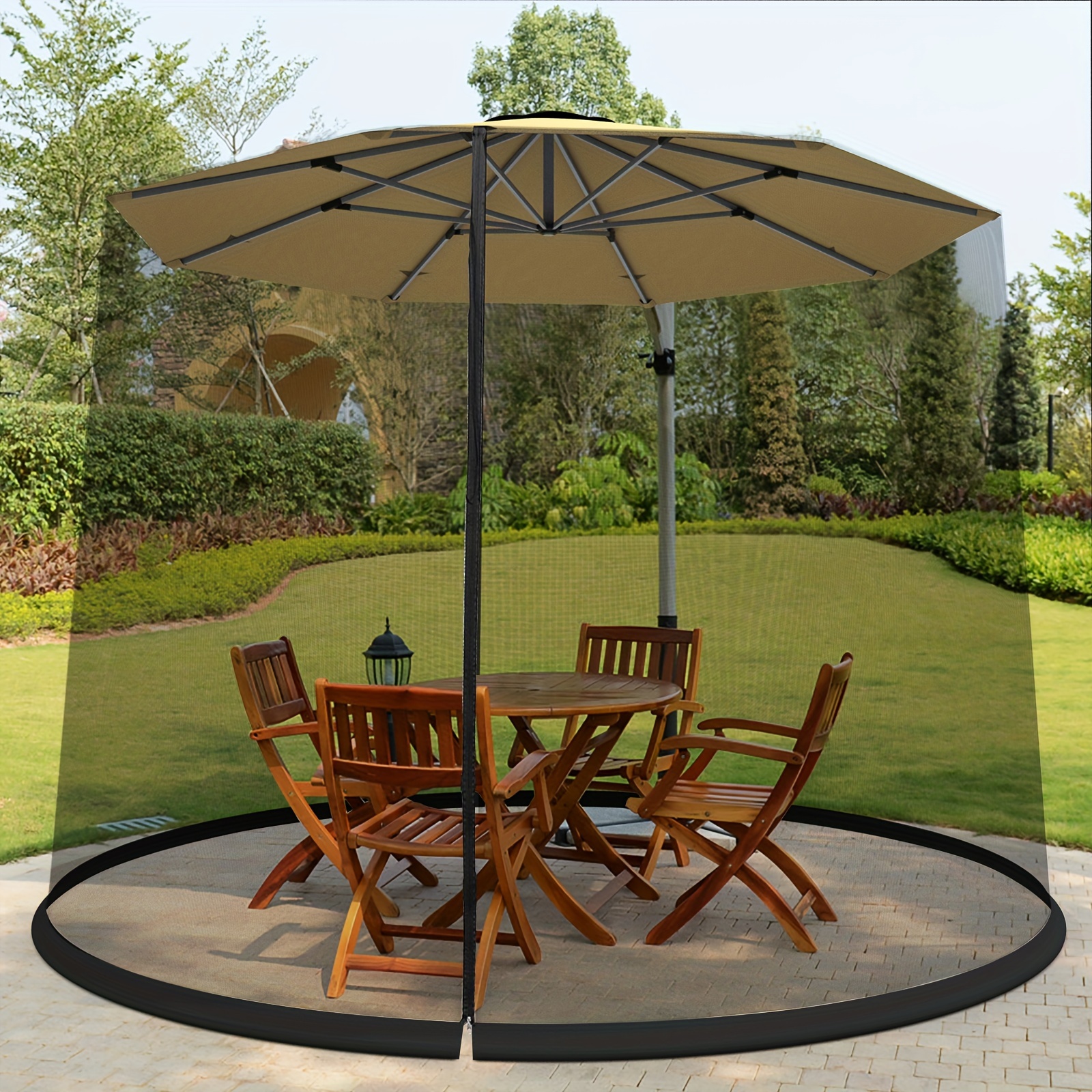 9FT 10FT Patio Umbrella Mosqui - Bonsai Garden Bench のレビューと価格