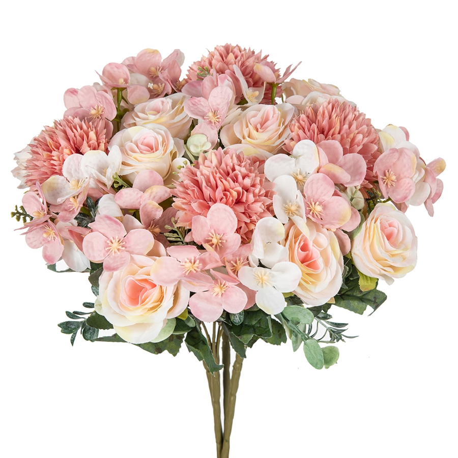 1/4pcs Artificial Flower Rose  - Bonsai Garden Decor のレビューと価格