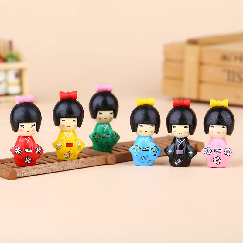 New Japanese Cute Girl Figurin - Japanese Garden Bonsai のレビューと価格