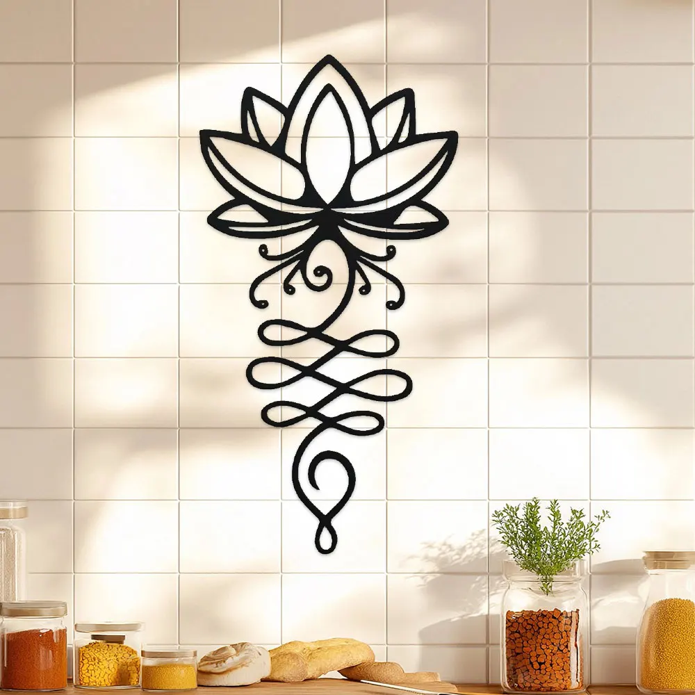 Lotus Wall Decoration,Metal Bl - Bonsai Garden Decor のレビューと価格