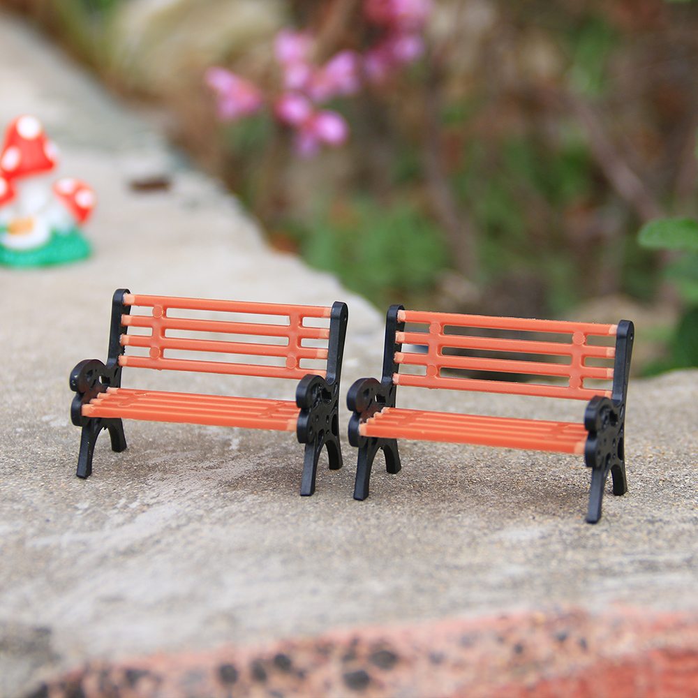 1PC Resin Miniature Bench Stoo - Bonsai Garden Bench のレビューと価格