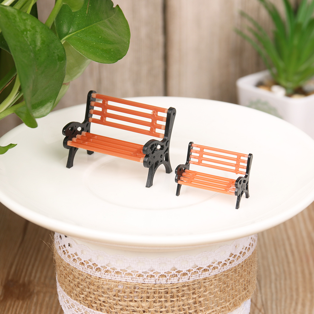 1PC Resin Miniature Bench Stoo - Bonsai Garden Bench のレビューと価格